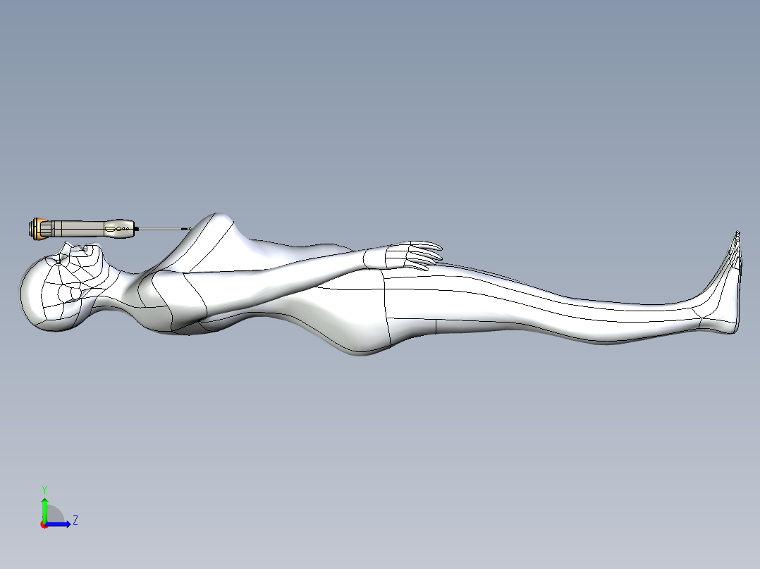 乳腺活检仪左视图