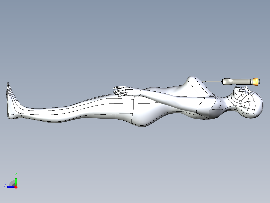 乳腺活检仪右视图