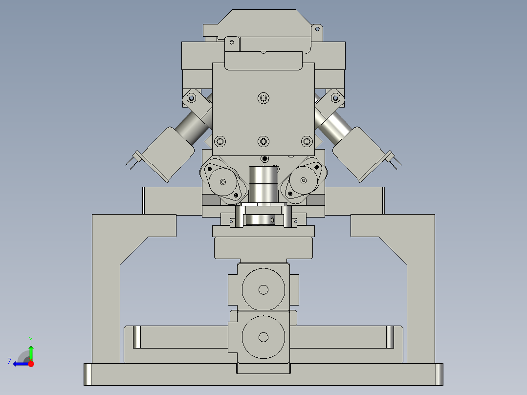 微纳光纤器件制备平台2右视图