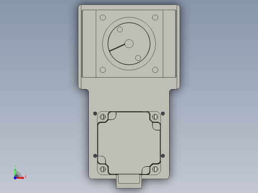 KK86-带联轴器反折马达组前视缩略图