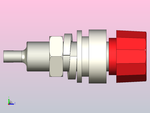 香蕉母头连接器左视缩略图