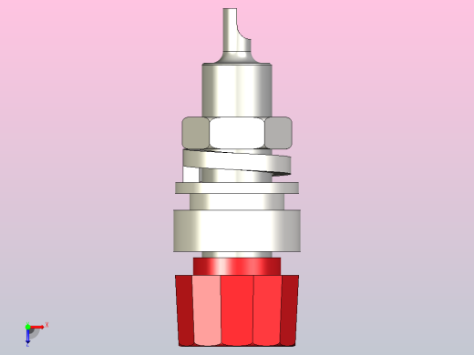 香蕉母头连接器俯视缩略图