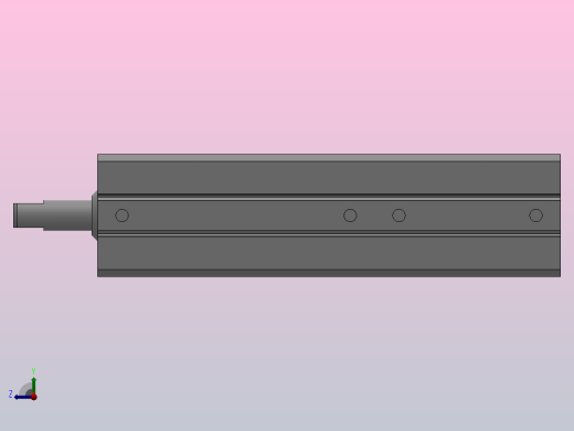 薄型气缸HSDAT系列[HSDATS-25-30-30]右视缩略图