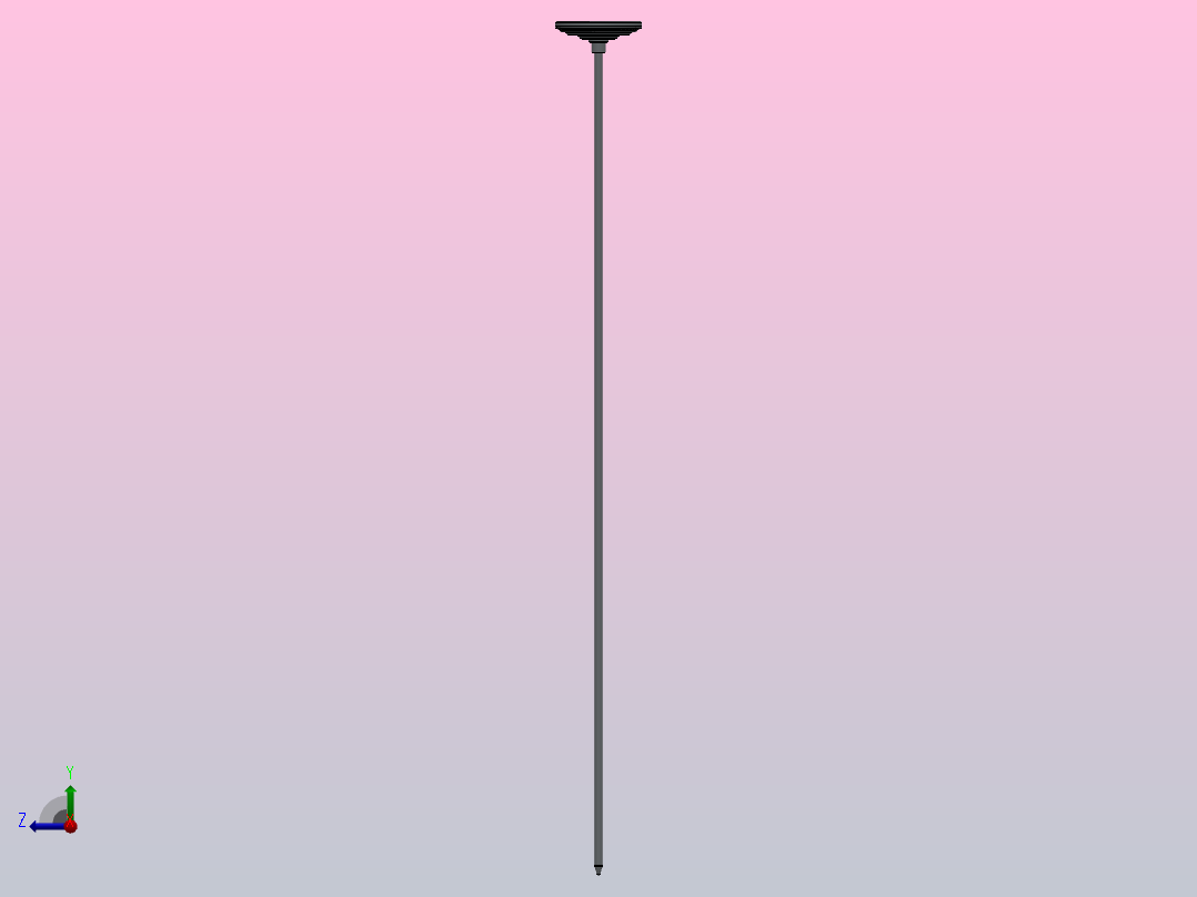 堆肥温度计右视图