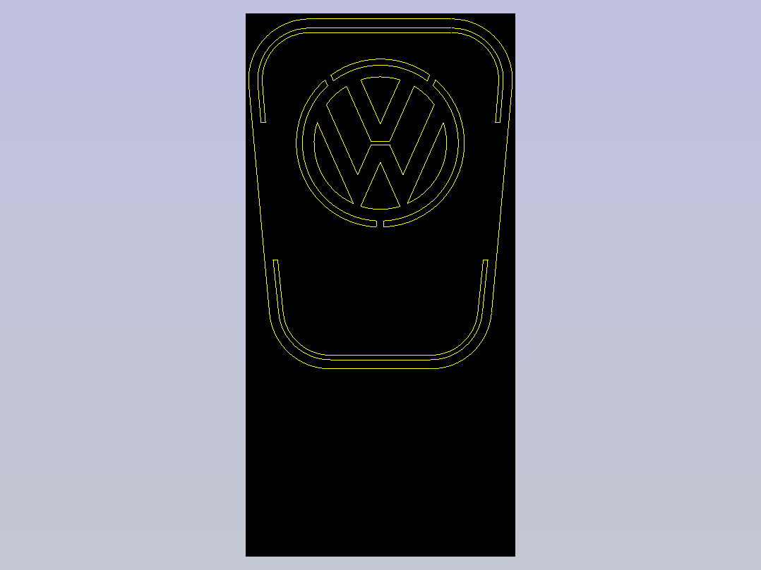 带标志的中控台