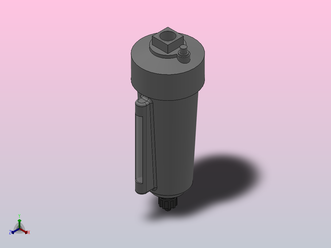QAD系列 自动排水器[QAD202-02M]正等轴测图