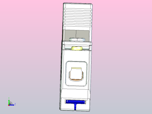 NXU-III电涌保护器三维模型202307左视缩略图