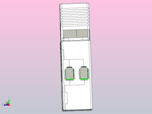 NXU-III电涌保护器三维模型202307右视缩略图