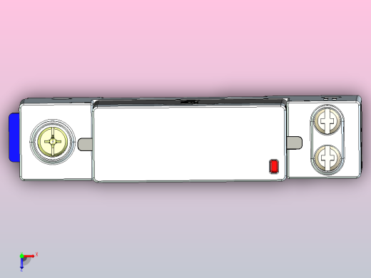 NXU-III电涌保护器三维模型202307俯视缩略图