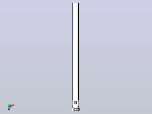 皮带直线轴半封闭可选导轨TPA-HNB-120D-110-L1800-LU-C-P40-N3俯视缩略图