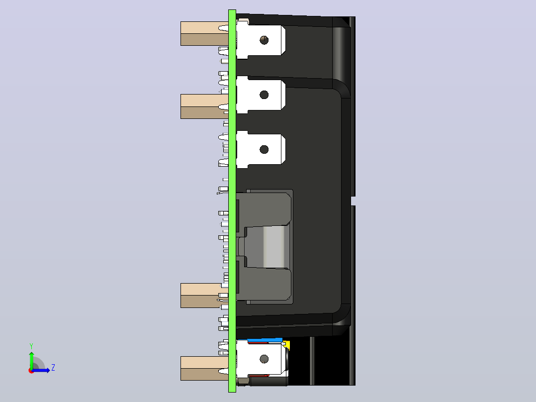 Doepfer - A-100 PSU3通用电源左视图