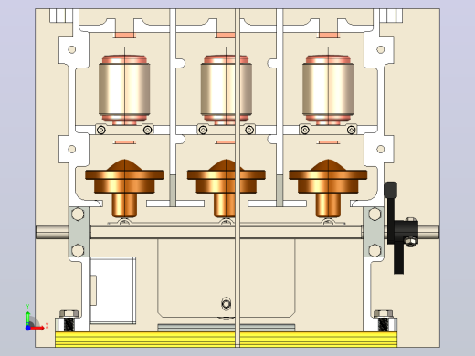 真空接触器_3TL8西门子-中压，7.2KV  400A，110-250V交流DC电磁线圈，30-50ms机械闭合闩锁，辅助开关触点前视缩略图