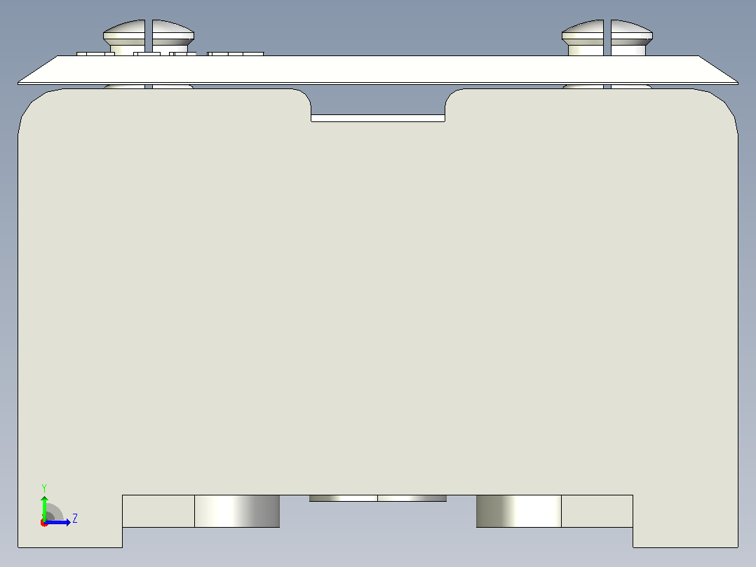 TC-1004接线端子三维模型202409左视图