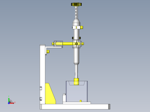 工件高度判定夹具前视缩略图
