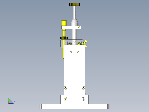 工件高度判定夹具左视缩略图