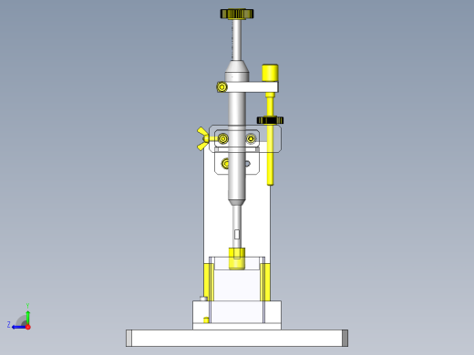 工件高度判定夹具右视缩略图