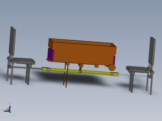 多功能行李箱的设计（cad+pro+说明书）