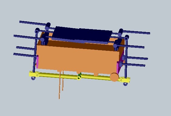 多功能行李箱的设计（cad+pro+说明书）