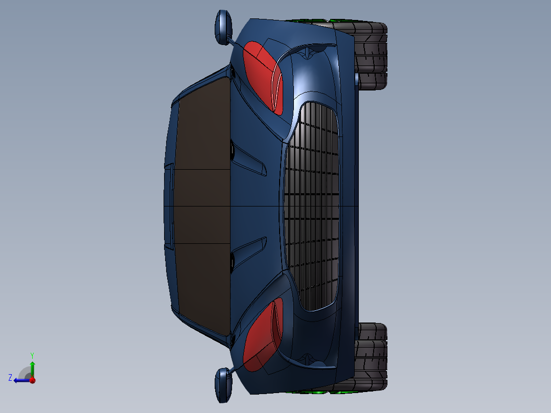 阿斯顿马丁跑车_1933右视图