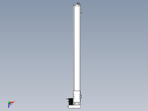 Toyo东佑达直线模组-ECH10-1250-BR-200W俯视缩略图