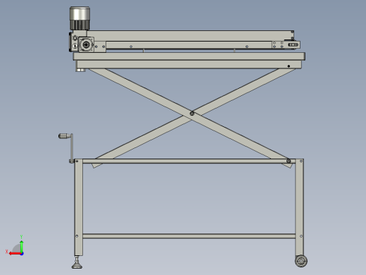 输送带用于堆积零件后视缩略图