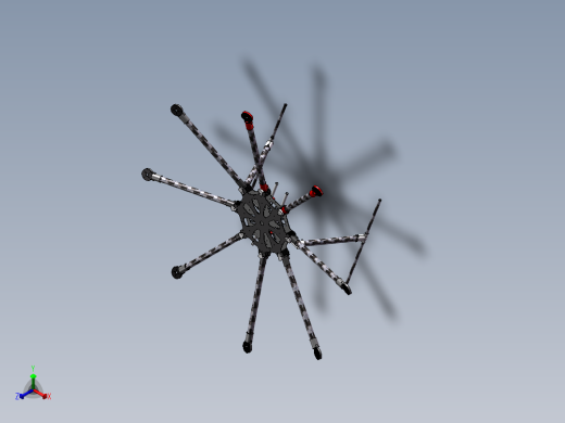 大疆DJI S1000图纸正等轴测缩略图