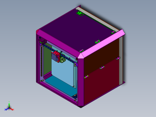 全自动调平FDM家用高速桌面级打印机