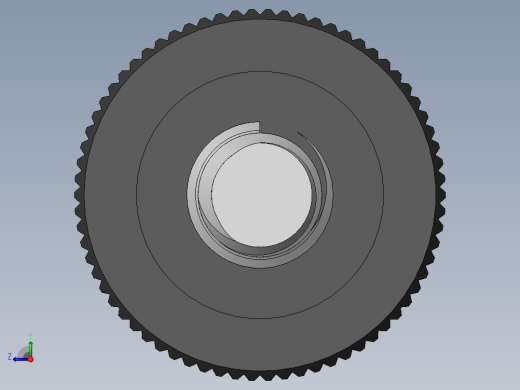 滚花旋钮-Knurled Knob 0.25x0.750x0.500.SLDPRT右视缩略图