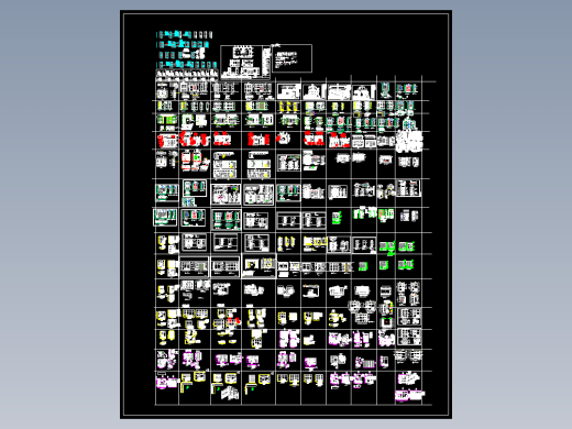 CS11-CAD衣柜衣帽柜1470款