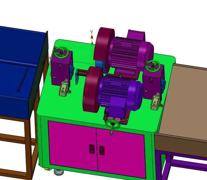 全自动圆管小型钢管除锈机