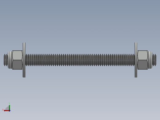 紧固件-0.5000 All-Thread后视缩略图