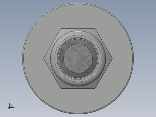 紧固件-0.5000 All-Thread左视缩略图