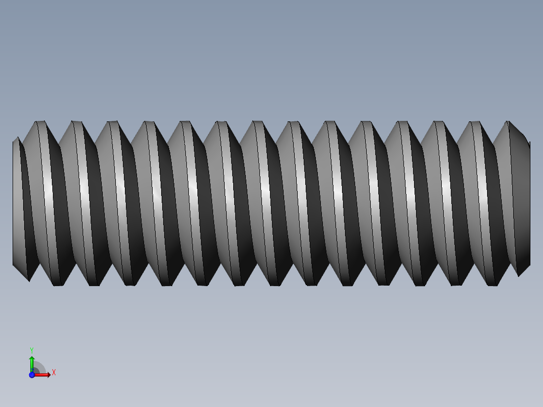 DIN 913-ISO 4026 固定螺钉-M1.6 L=5.SLDPRT前视图