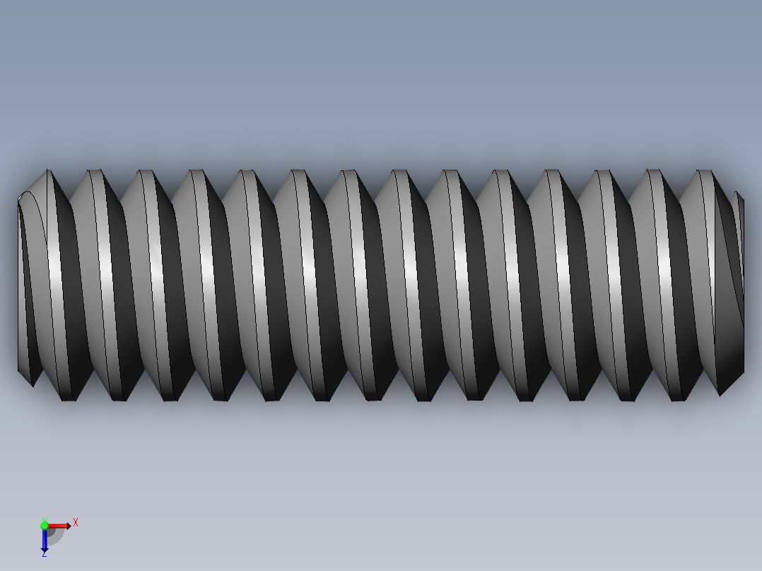 DIN 913-ISO 4026 固定螺钉-M1.6 L=5.SLDPRT俯视图