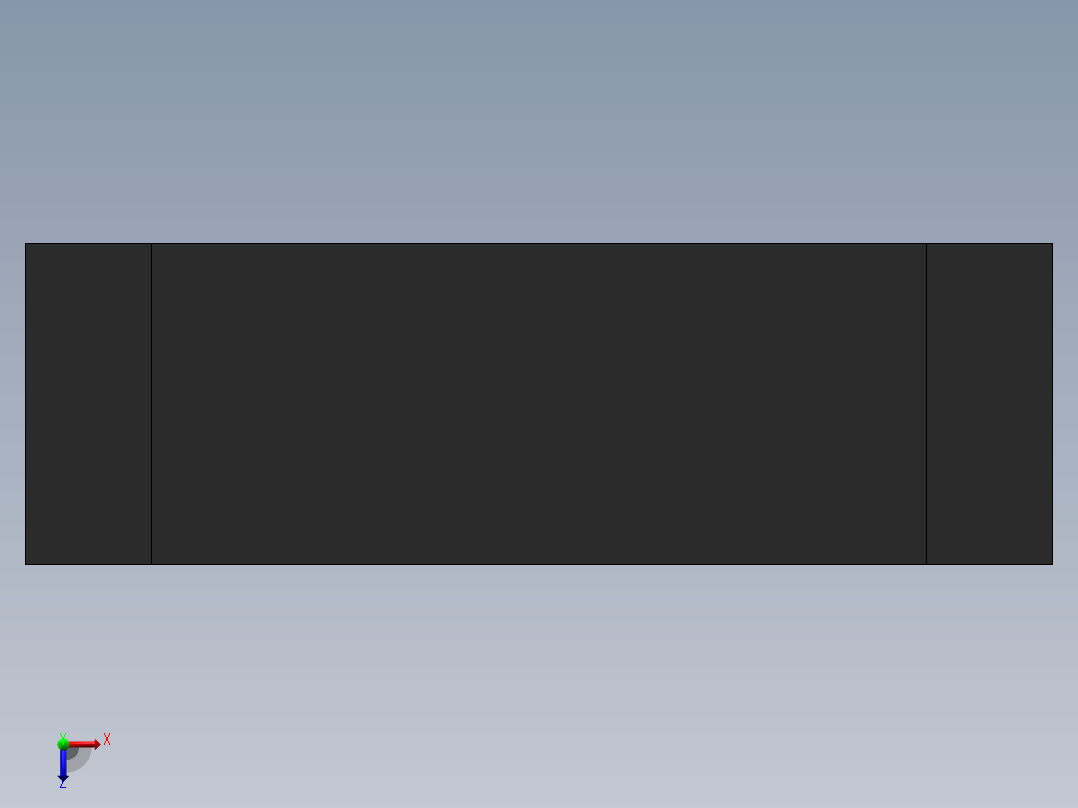 气缸夹具(1)(1)俯视图