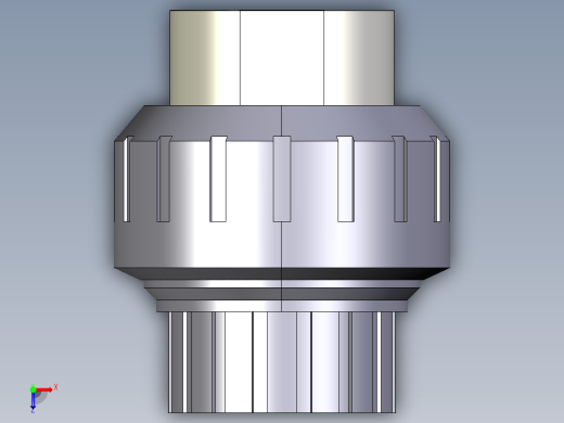 17BIFXV 适配器会在PVC-U 不锈钢溶剂焊接插座D和BSP螺纹a316l不锈钢母端R与EPDM或FPM材质的O形环钢俯视缩略图
