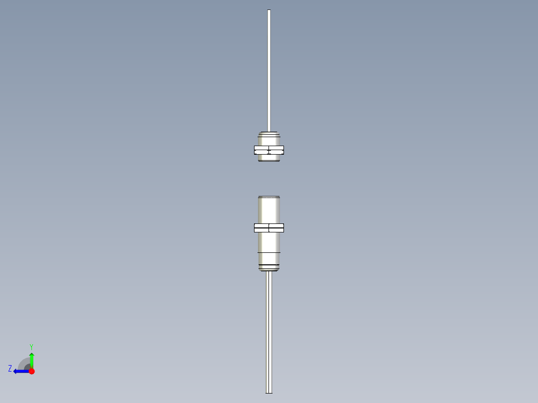 超声波传感器USDB2060_3D右视图