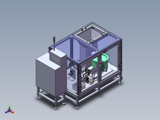 筛选机正等轴测缩略图