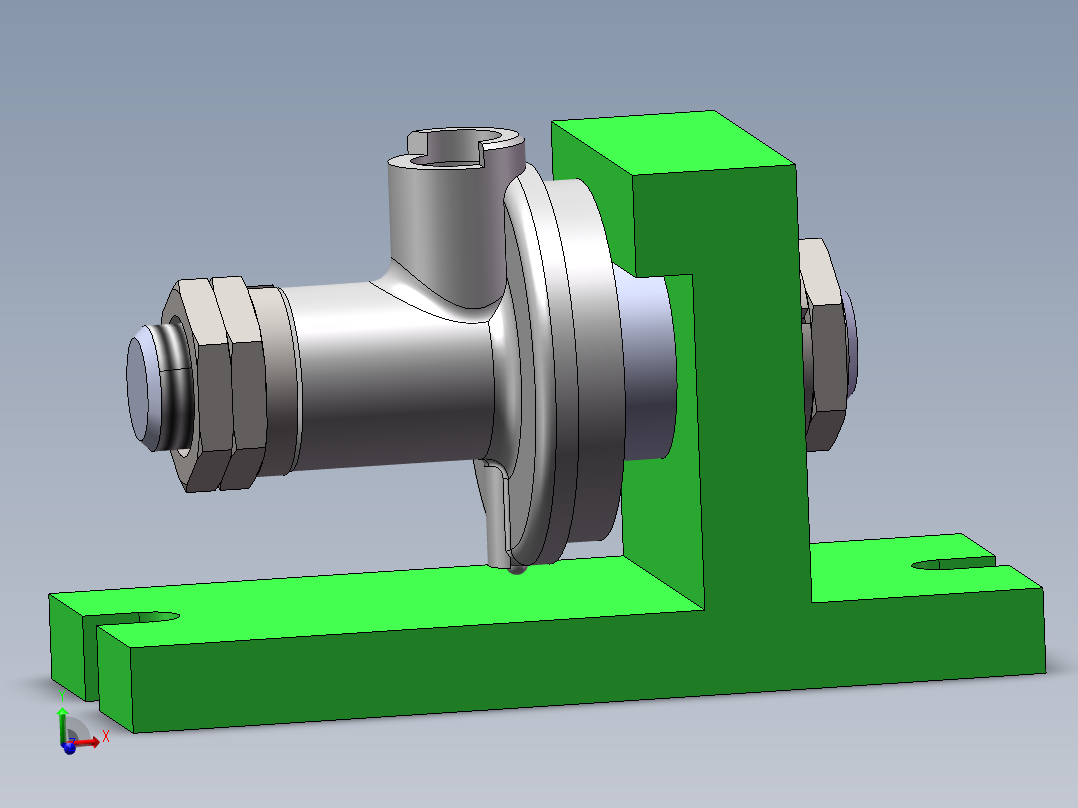 注油器油阀座加工工艺及铣135°的缺口夹具设计【含三维SolidWorks】