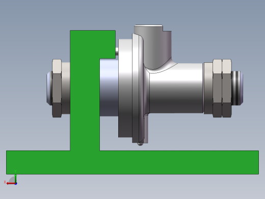 注油器油阀座加工工艺及铣135°的缺口夹具设计【含三维SolidWorks】后视缩略图