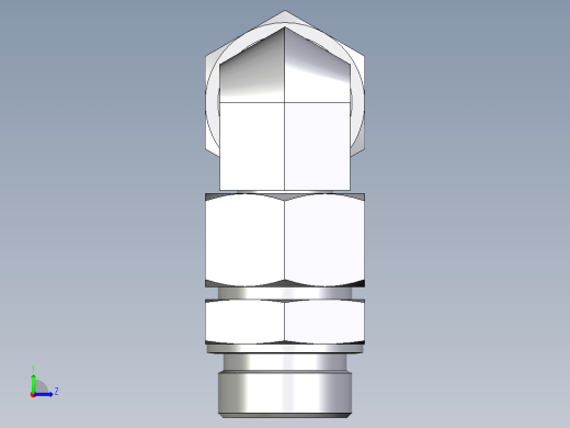 卡套式工业通用硬管接头EO_Assembled_adjustable_standpipe_elbow_EVW30SR71左视缩略图