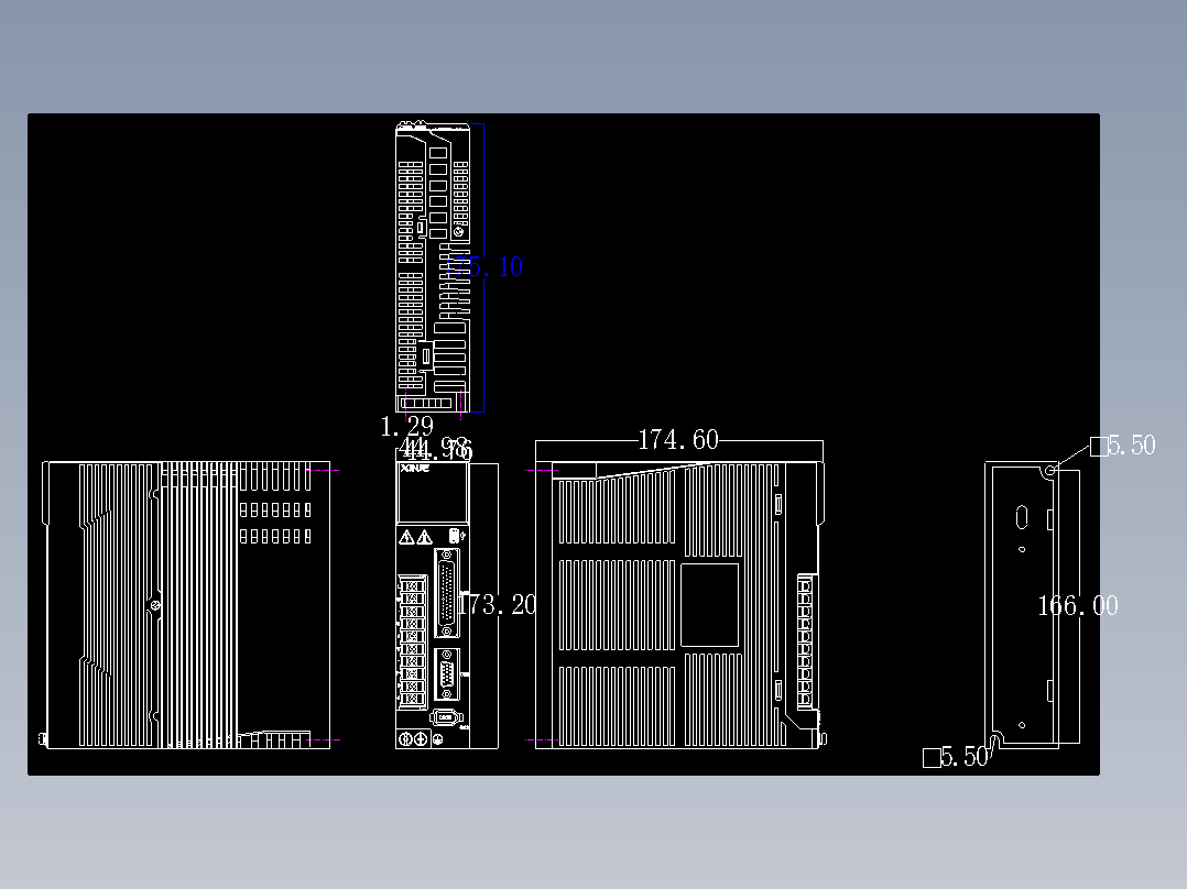 DS5F-20P1、20P2、20P4-PTA外观图