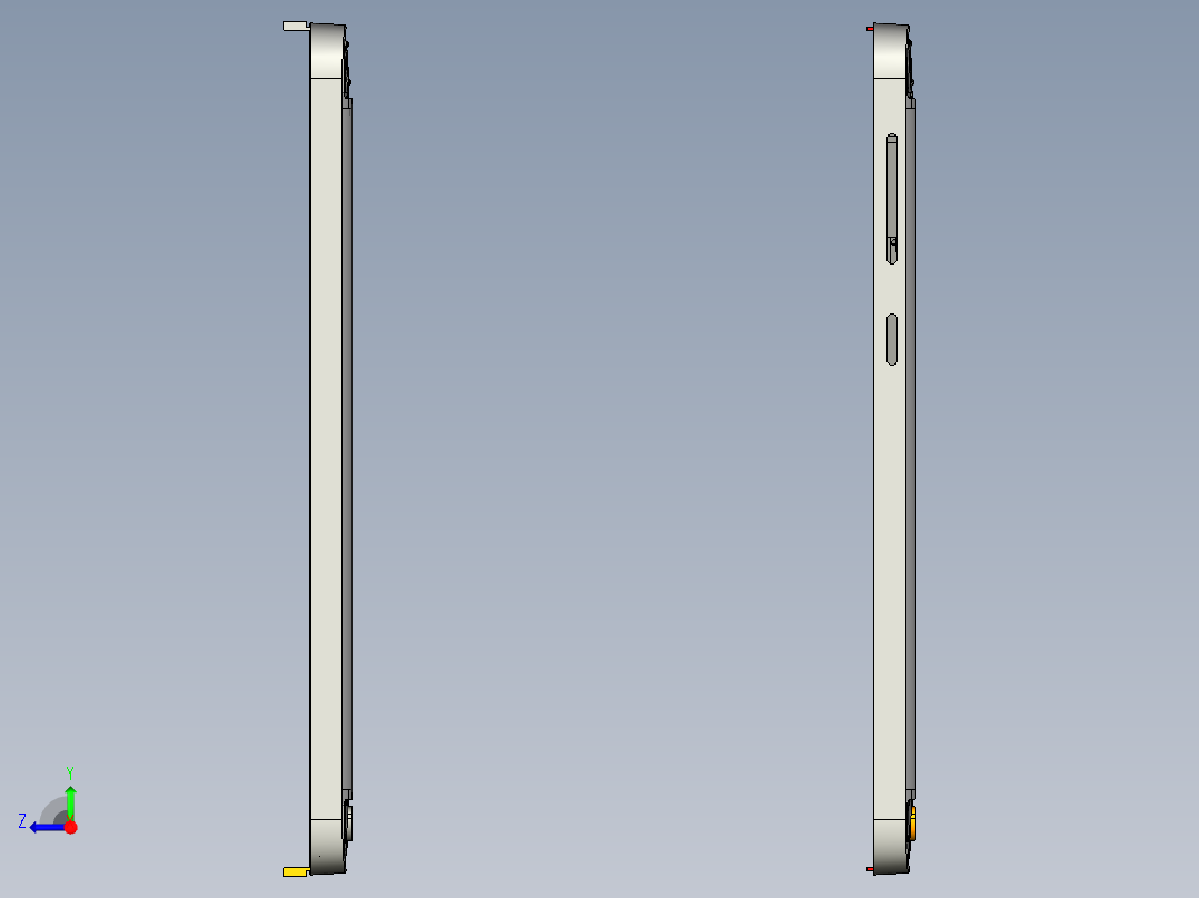 X3-CNC笔记本CNC工装夹具三维模型4-5右视图