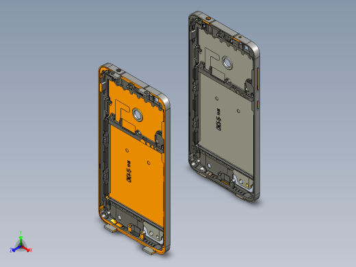 X3-CNC笔记本CNC工装夹具三维模型4-5正等轴测缩略图