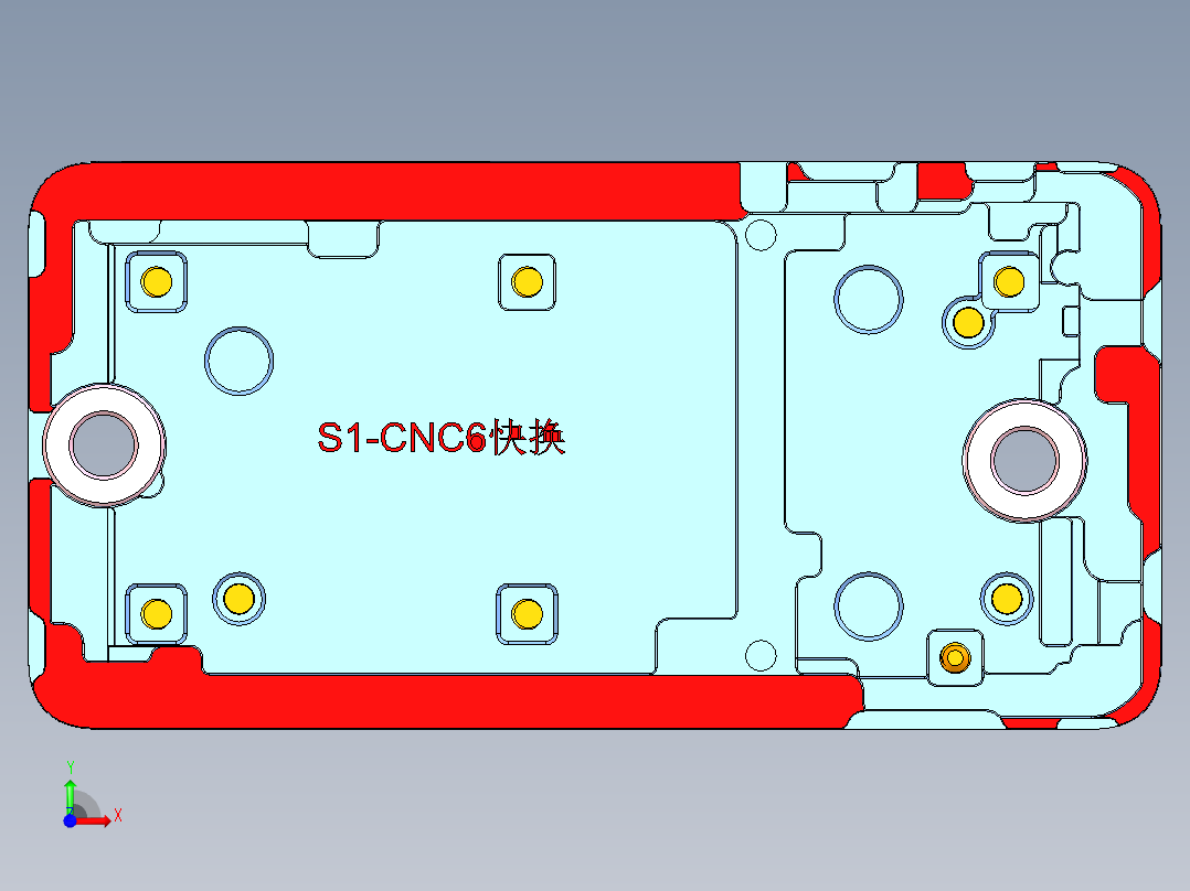 S1-CNC6笔记本CNC工装夹具三维模型-KUAIHUAN-0425前视图