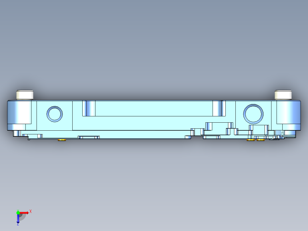 S1-CNC6笔记本CNC工装夹具三维模型-KUAIHUAN-0425俯视图