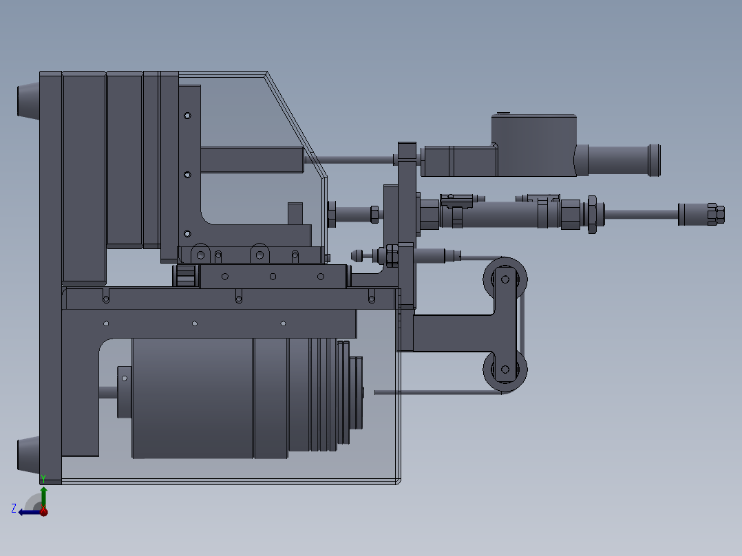 电芯厚度测试仪sw18右视图