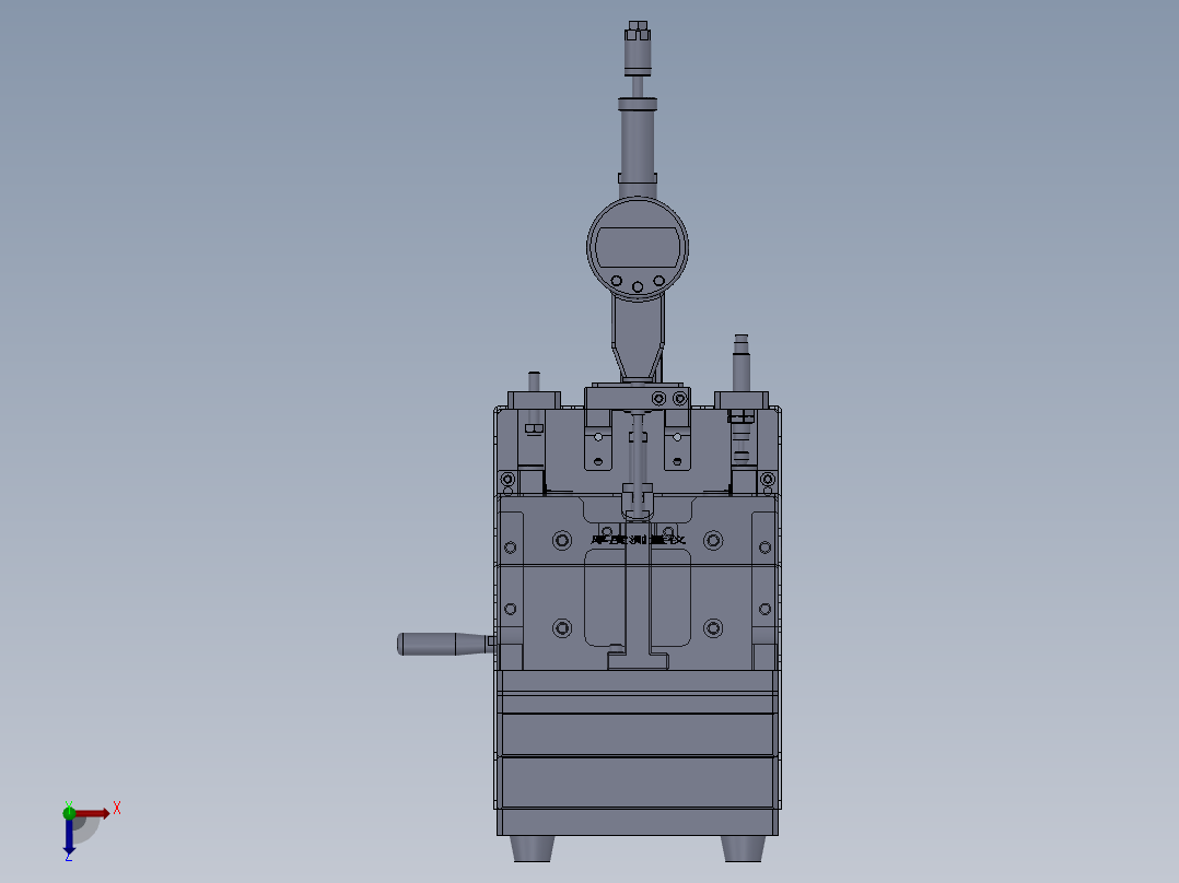 电芯厚度测试仪sw18俯视图
