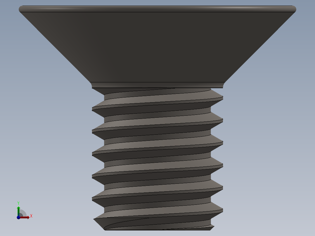Screw_ISO_10642_M3.5x6_A2.SLDPRT前视图