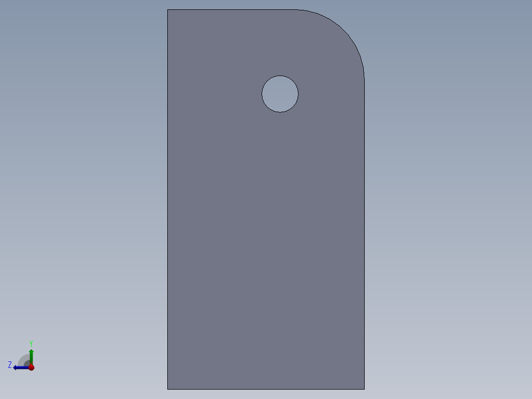 推土机 (2)右视图